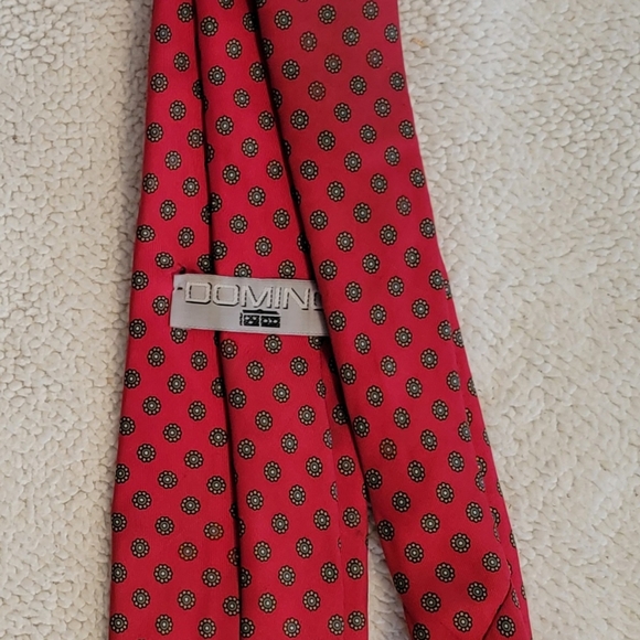 Lot of 2 red ties- incl Hilfiger Silk Neck Tie | 57 inch - Picture 8 of 9